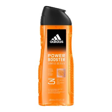 Gel de dus pentru barbati Power Booster, 400ml, Adidas