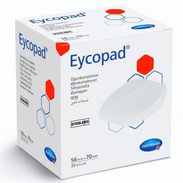 HartMann Eycopad comprese sterile 56mm x 70mm