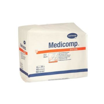 HartMann Medicomp Extra 6 straturi 10 cm x 20 cm, 100 bucati