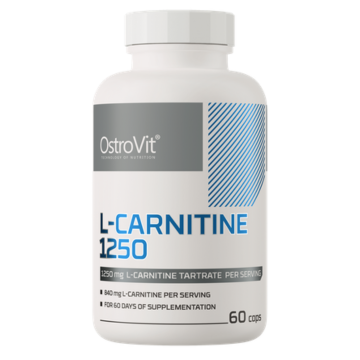 L-carnitina 1250, 60 capsule, OstroVit