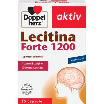 Lecitina Forte 1200mg, 30 capsule, Doppelherz