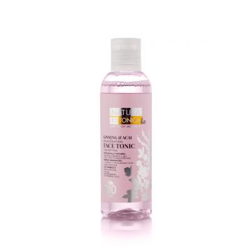 Lotiune tonica rejuvenanta pentru ten matur si sensibil cu Ginseng si Acai, 200ml, Natura Estonica