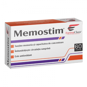 Memostim, 60 capsule, FarmaClass