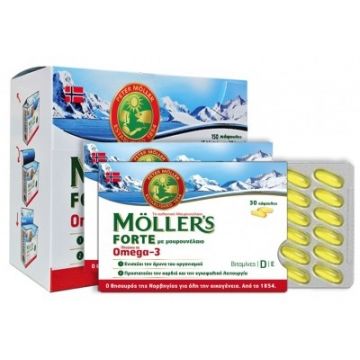 Moller's Cod Liver Oil Forte, 112 capsule