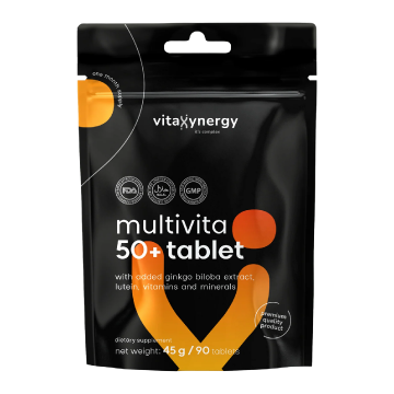 Multivitamine pentru adulti 50+, 90 tablete, Vitaxynergy