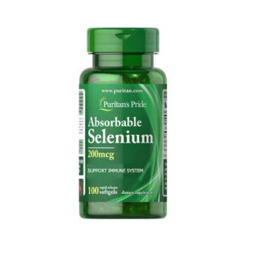 Puritan s Pride Absorbable Selenium 200 mcg 100 softgels