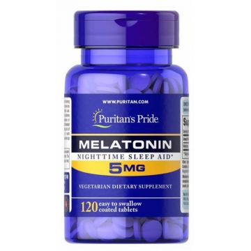 Puritan s Pride Melatonin 5 mg 120 coated tablets