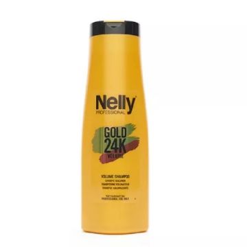 Sampon pentru volum 24K, 400ml, Nelly Professional