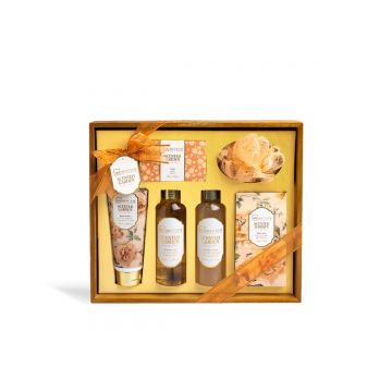 Set 6 produse pentru baie Scented Garden, IDC Institute