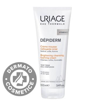 Spuma de curatare cu Vitamina C Depiderm, 100ml, Uriage