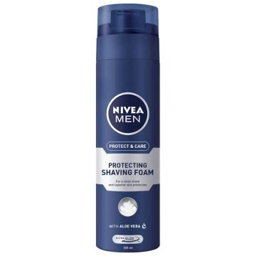 Spuma pentru ras Protect & Care, 200ml, Nivea