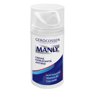 Crema hidratanta antirid Manly, 100ml Gerocossen