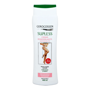 Crema remodelanta anticelulita Supless, 400 ml, Gerocossen