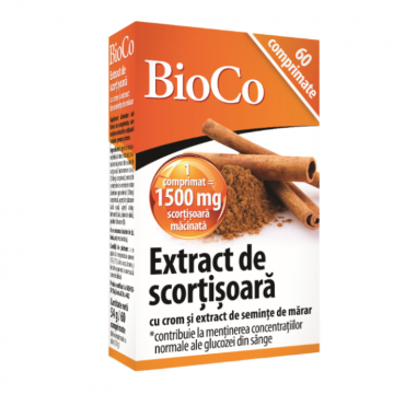 Extract de scortisoara, 60 comprimate, BioCo