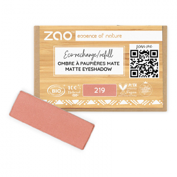 Fard de pleoape, mat, 219 Terracotta Pink, Zao