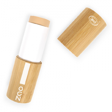 Fond de ten, organic, tip stick, 773, sand beige, Zao