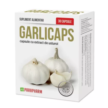 Garlicaps, 30 capsule, Parapharm