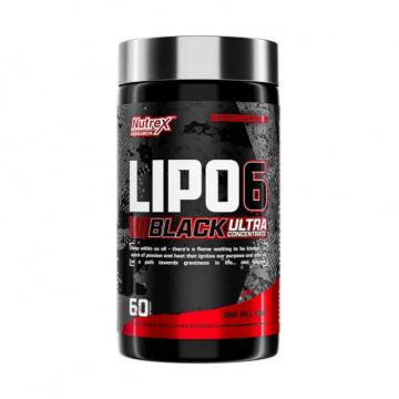 Nutrex Lipo 6 Black Ultra Concentrate Caffeine 60 caps