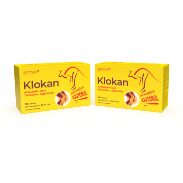 Pachet Klokan 1+ 50% reducere la al doilea produs, 2 x 30 capsule, Good Days Therapy