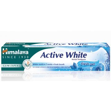 Pasta de dinti Active White Fresh, 75ml, Himalaya