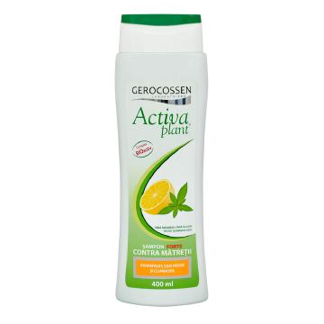 Sampon contra matretii Activa Plant, 400 ml, Gerocossen