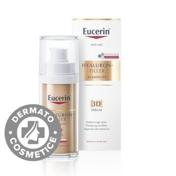 Serum Hyaluron-Filler + Elasticity 3D antirid si antipete, 50ml, Eucerin