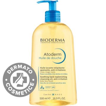 Ulei de dus Atoderm, 500ml, Bioderma