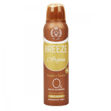 Deodorant cu ulei de argan 48H, 150ml, Breeze Deodorant cu ulei de argan 48H, 150ml, Breeze