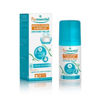 Puressentiel Roller Cryo Pure cu efect de racire articulatii si muschi 75 ml Puressentiel Roller Cryo Pure cu efect de racire articulatii si muschi 75 ml
