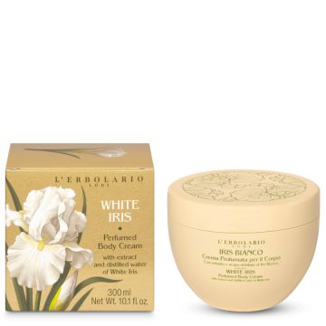 Crema de corp White Iris, 300ml, L'Erbolario Crema de corp White Iris, 300ml, L'Erbolario