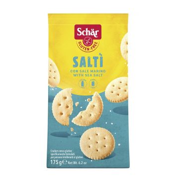 Biscuiti sarati fara gluten Salti, 175g, Schar