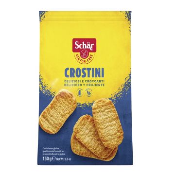 Paine prajita fara gluten Crostini, 150g, Schar