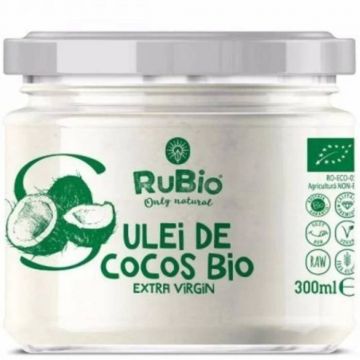 Ulei de cocos extra virgin ecologic, 300ml, Rubio