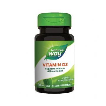 Secom Vitamina D3 2000 IU 30 capsule