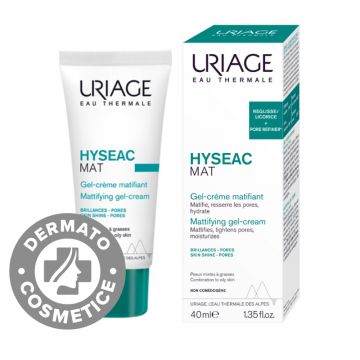 Emulsie matifianta Hyseac Mat, 40ml, Uriage