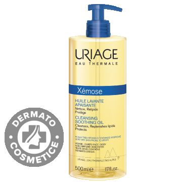 Ulei hranitor de curatare Xemose, 500 ml, Uriage