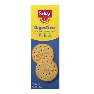 Biscuiti digestivi fara gluten, 150g, Schar