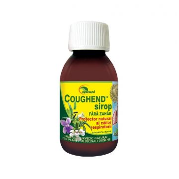 Coughend sirop fara zahar 100ml Ayurmed