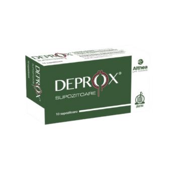 Supozitoare Deprox, 10 bucati, Althea Life Science