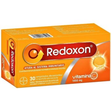 Redoxon Vitamina C 1000mg portocala - 30 comprimate efervescente - sprijin imunitar