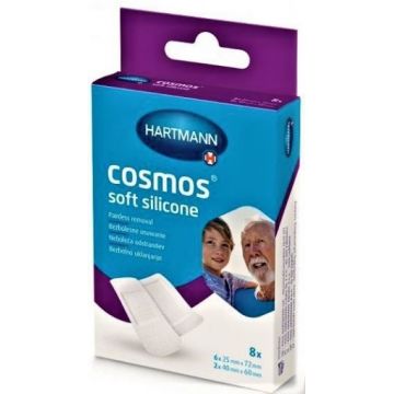 Hartmann Cosmos Soft silicone plasturi - 8 bucati