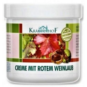 Krauterhof Crema cu extract de castane si vita rosie - 250ml