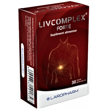 LivComplex Forte - 30 capsule moi Laropharm