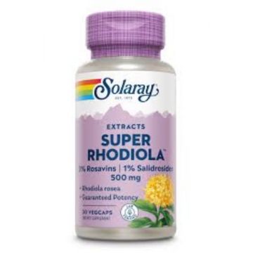 Secom Super Rhodiola Extrakt - 30 capsule vegetale