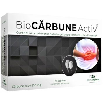 BioCarbune Activ - 20 capsule