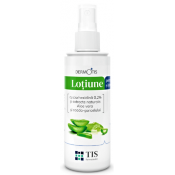 DermoTIS Lotiune cu solutie de clorhexidina 0.2% - 110ml Tis Farmaceutic