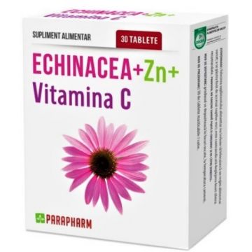 Echinacea+Zinc+Vitamina C - 30 comprimate Quantum Pharm