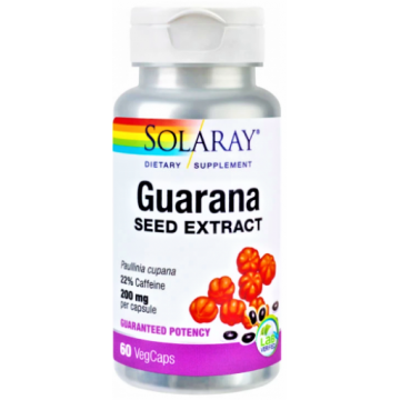 Secom Guarana 200mg - 60 capsule vegetale