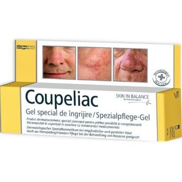 Zdrovit Coupeliac gel pentru piele sensibila si cuperozica - 20ml