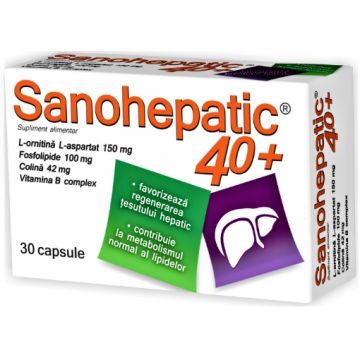 Zdrovit Sanohepatic 40+ - 30 capsule